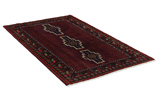 Afshar - Sirjan Персийски връзван килим 217x125 - Снимка 1