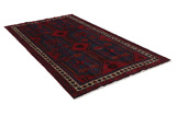 Afshar - Sirjan Персийски връзван килим 253x145 - Снимка 1