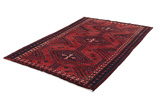 Afshar - Sirjan Персийски връзван килим 250x158 - Снимка 2