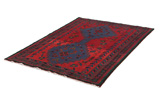 Afshar - Sirjan Персийски връзван килим 219x150 - Снимка 2