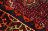 Qashqai - Shiraz Персийски връзван килим 254x140 - Снимка 6
