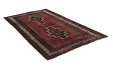 Afshar - Sirjan Персийски връзван килим 209x129 - Снимка 1