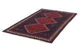 Afshar - Sirjan Персийски връзван килим 203x129 - Снимка 2