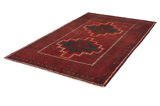 Afshar - Sirjan Персийски връзван килим 245x150 - Снимка 2