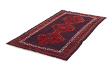 Afshar - Sirjan Персийски връзван килим 210x116 - Снимка 2