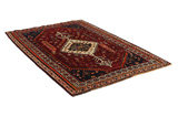 Yalameh - Qashqai Персийски връзван килим 231x151 - Снимка 1