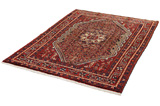 Farahan - Sarouk Персийски връзван килим 194x144 - Снимка 2