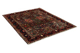Bakhtiari Персийски връзван килим 198x155 - Снимка 1