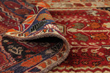 Qashqai - Shiraz Персийски връзван килим 257x150 - Снимка 5