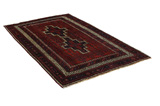 Sirjan - Afshar Персийски връзван килим 228x140 - Снимка 1