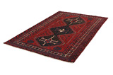 Afshar - Sirjan Персийски връзван килим 250x156 - Снимка 2