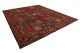 Bakhtiari Персийски връзван килим 396x328 - Снимка 1