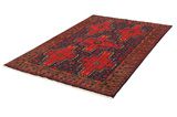 Afshar - Sirjan Персийски връзван килим 250x154 - Снимка 2