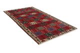 Bakhtiari Персийски връзван килим 296x151 - Снимка 1