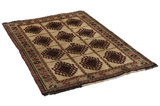 Qashqai Персийски връзван килим 189x122 - Снимка 1