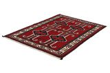 Afshar - Sirjan Персийски връзван килим 209x145 - Снимка 2