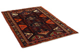 Bakhtiari Персийски връзван килим 197x129 - Снимка 1