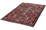 Qashqai Персийски връзван килим 200x121 - Снимка 2