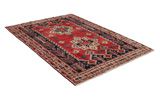 Afshar - old Персийски връзван килим 220x157 - Снимка 1