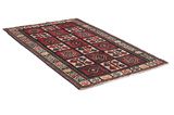 Bakhtiari - old Персийски връзван килим 216x129 - Снимка 1