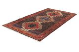 Senneh - old Персийски връзван килим 287x157 - Снимка 2