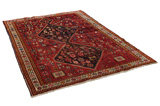 Qashqai Персийски връзван килим 228x155 - Снимка 1