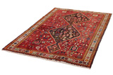 Qashqai Персийски връзван килим 228x155 - Снимка 2