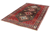Qashqai Персийски връзван килим 246x150 - Снимка 2