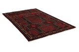 Afshar - Sirjan Персийски връзван килим 225x160 - Снимка 1