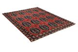 Afshar - old Персийски връзван килим 215x165 - Снимка 1