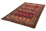 Afshar - Sirjan Персийски връзван килим 258x155 - Снимка 2