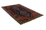 Qashqai - Shiraz Персийски връзван килим 250x156 - Снимка 1