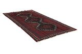 Afshar - Sirjan Персийски връзван килим 252x140 - Снимка 1