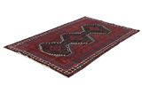 Afshar - Sirjan Персийски връзван килим 252x140 - Снимка 2