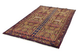 Lori - Bakhtiari Персийски връзван килим 250x150 - Снимка 2