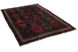 Afshar - Sirjan Персийски връзван килим 232x152 - Снимка 1