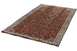 Tuyserkan - Hamadan Персийски връзван килим 234x141 - Снимка 2