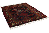 Lori - Bakhtiari Персийски връзван килим 220x184 - Снимка 1