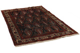 Afshar - Sirjan Персийски връзван килим 214x150 - Снимка 1