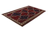 Afshar - Sirjan Персийски връзван килим 240x148 - Снимка 2
