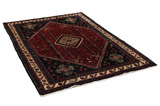Qashqai Персийски връзван килим 222x144 - Снимка 1