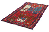 Lori - Bakhtiari Персийски връзван килим 223x138 - Снимка 2