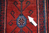 Afshar - Sirjan Персийски връзван килим 206x124 - Снимка 17