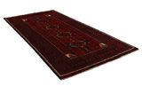 Turkaman Персийски връзван килим 246x128 - Снимка 1