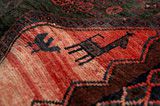 Afshar - Sirjan Персийски връзван килим 245x137 - Снимка 10