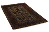 Baluch Персийски връзван килим 182x105 - Снимка 1