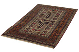 Baluch Персийски връзван килим 182x105 - Снимка 2