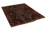Lori - Bakhtiari Персийски връзван килим 200x148 - Снимка 1
