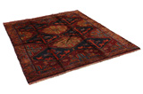 Lori - Bakhtiari Персийски връзван килим 199x155 - Снимка 1