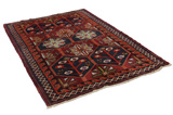 Lori - Bakhtiari Персийски връзван килим 240x152 - Снимка 1